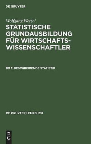 Cover image for Beschreibende Statistik