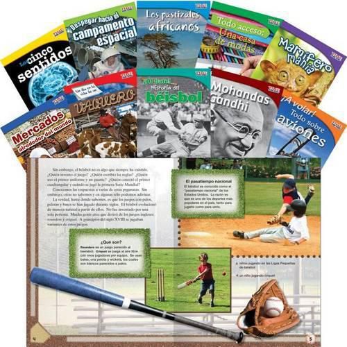 Cover image for Time for Kids Informational Text Grade 3 Spanish Set 1 10-Book Set (Time for Kids Nonfiction Readers)