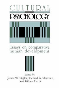 Cover image for Cultural Psychology: Essays on Comparative Human Development