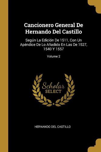 Cover image for Cancionero General De Hernando Del Castillo