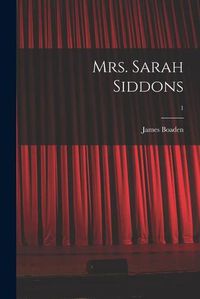 Cover image for Mrs. Sarah Siddons; 1