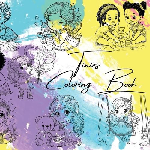 Cover image for Tinies Coloring Book