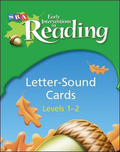 Cover image for Early Interventions in Reading Level 1-2, Letter Sound Cards