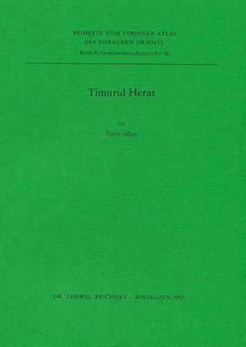 Cover image for Timurid Herat