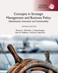 Cover image for Concepts in Strategic Management and Business Policy: Globalization, Innovation and Sustainability, Global Edition