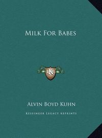 Cover image for Milk for Babes