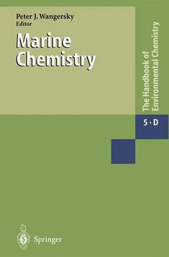 Cover image for Marine Chemistry