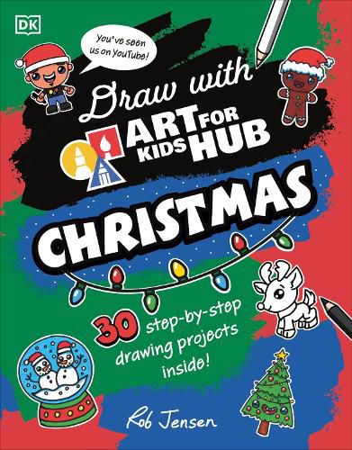 Cover image for Draw with Art for Kids Hub Christmas