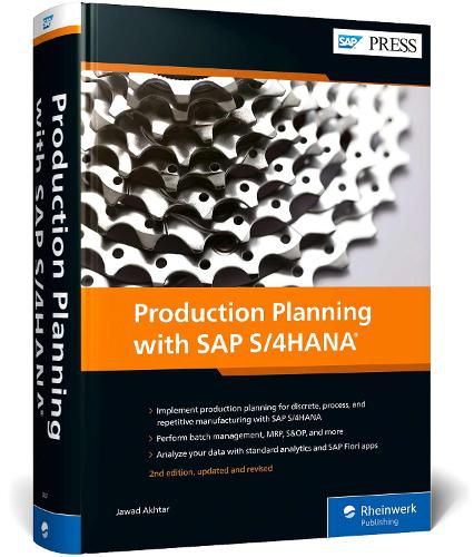 Cover image for Production Planning with SAP S/4HANA