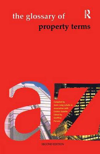 Cover image for The Glossary of Property Terms