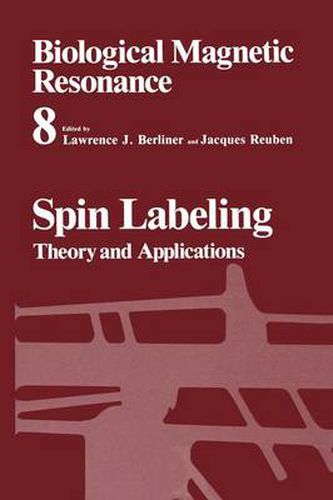 Cover image for Spin Labeling: Theory and Applications