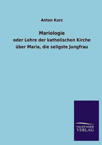 Cover image for Mariologie