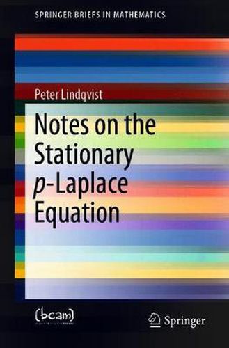 Cover image for Notes on the Stationary p-Laplace Equation