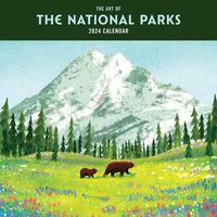 Cover image for The Art of the National Parks 2024 Calendar
