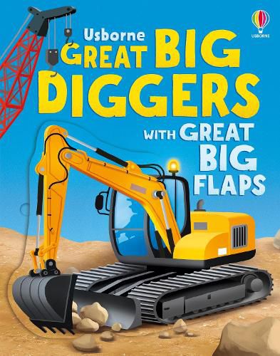 Cover image for Great Big Diggers (with great big flaps)