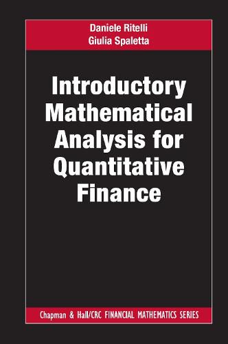 Cover image for Introductory Mathematical Analysis for Quantitative Finance