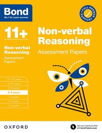 Cover image for Bond 11+: Bond 11+ Non-verbal Reasoning Assessment Papers 8-9 years