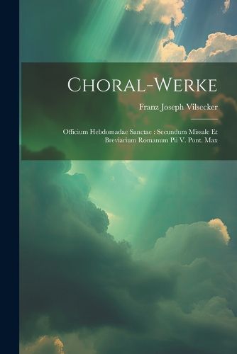 Cover image for Choral-werke