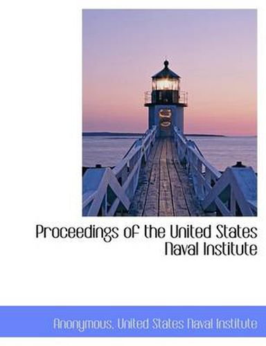 Cover image for Proceedings of the United States Naval Institute