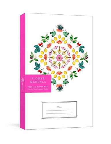 Flower Mandala Week-At-A-Glance Diary