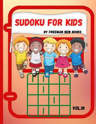 Cover image for Sudoku for kids: Awesome 300 Sudoku Puzzles for Kids, with Solutions and Large Print Book