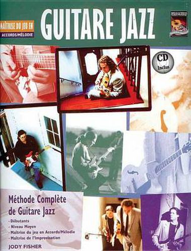 Cover image for Guitare jazz maitrise du jeu en accords/melodie