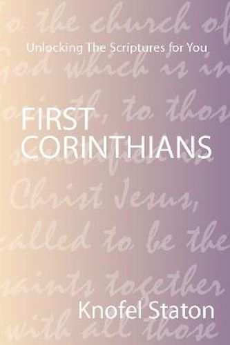 Cover image for First Corinthians