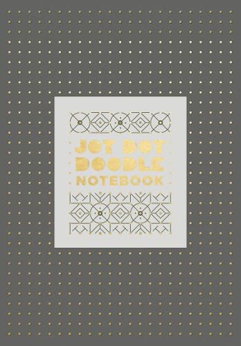 Jot Doodle Notebook Gray And Gold