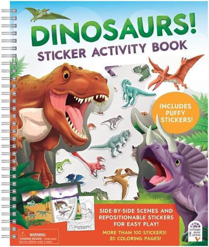 Cover image for Dinosaurs! Sticker Activity Book