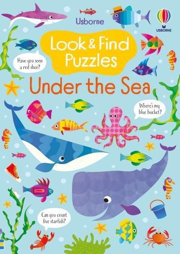 Look and Find Puzzles Under the Sea