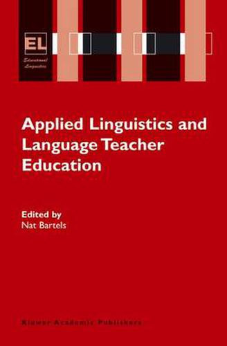 Cover image for Applied Linguistics and Language Teacher Education