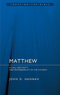 Cover image for Matthew: A Call for Unity and Responsibility in the Church