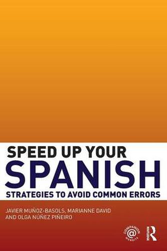 Cover image for Speed Up Your Spanish: Strategies to Avoid Common Errors