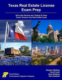 Cover image for Texas Real Estate License Exam Prep: All-in-One Review and Testing to Pass Texas' Pearson Vue Real Estate Exam