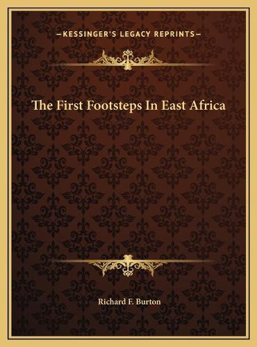 Cover image for The First Footsteps in East Africa