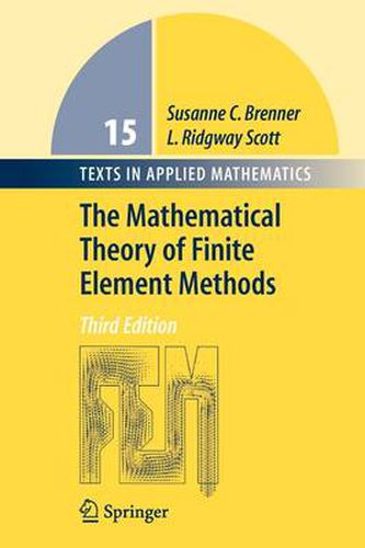 Cover image for The Mathematical Theory of Finite Element Methods