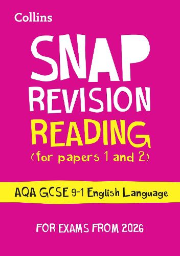 Cover image for AQA GCSE 9-1 English Language Reading (Papers 1 & 2) Revision Guide
