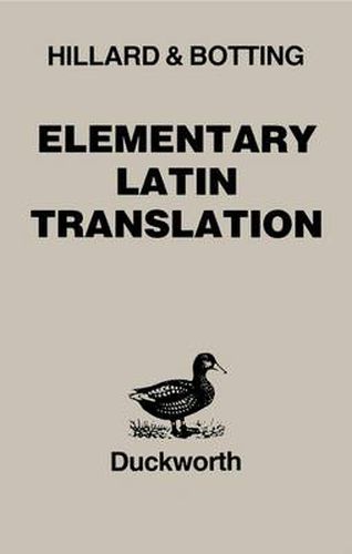 Cover image for Elementary Latin Translation