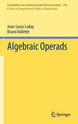 Cover image for Algebraic Operads