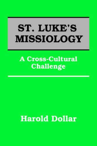 Cover image for St Luke's Missiology