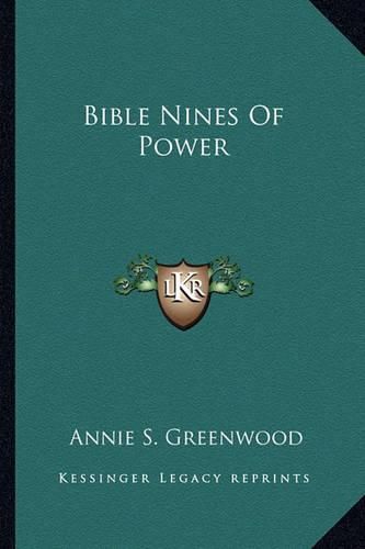 Cover image for Bible Nines of Power