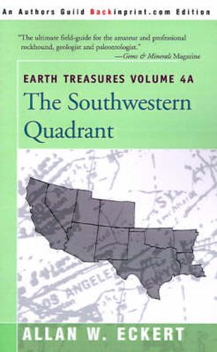 Cover image for Earth Treasures, Vol. 4A: Southwestern Quadrant