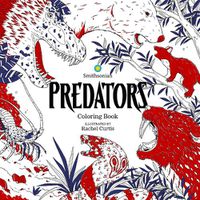 Cover image for Predators: A Smithsonian Coloring Book