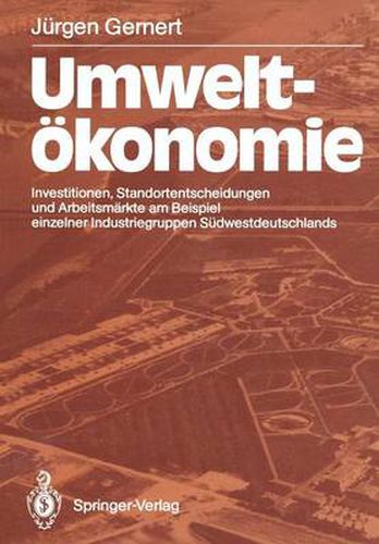 Cover image for Umweltokonomie