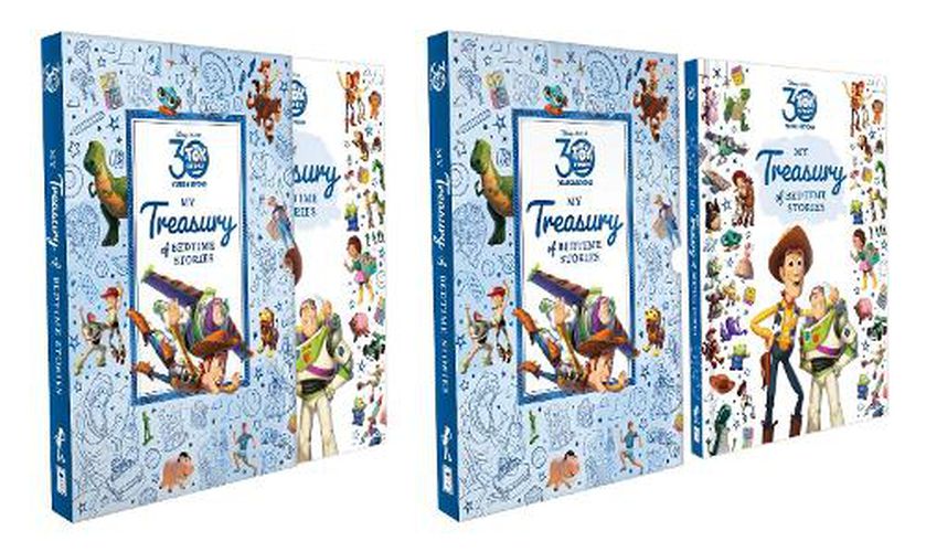 Cover image for Toy Story 30th Anniversary: My Deluxe Treasury of Bedtime Stories (Disney Pixar)