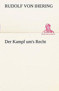 Cover image for Der Kampf Um's Recht