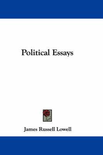 Cover image for Political Essays