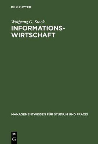 Cover image for Informationswirtschaft