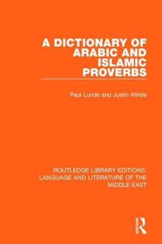 Cover image for A Dictionary of Arabic and Islamic Proverbs