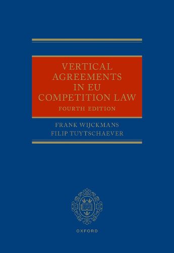 Cover image for Vertical Agreements in EU Competition Law